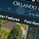 <strong>Orlando Luxury Pools</strong><br><strong>Duty: </strong>Front-End Designer<br><b>Assignment: </b>Graphics and Content Management